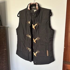 NWOT Legendary Whitetails Black Lined Jacket with Logo Patch